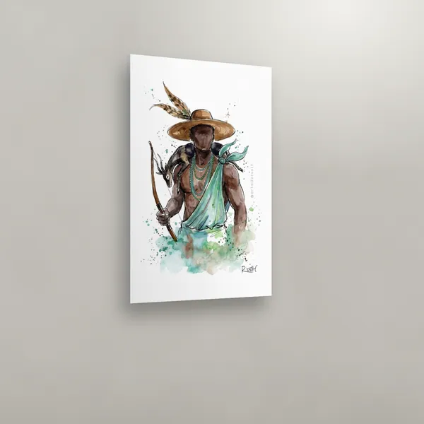 Oxóssi Aquarela: foto 4