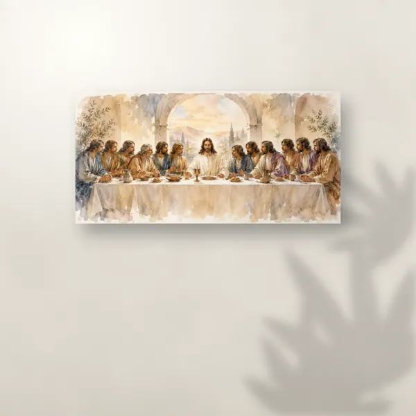 Santa Ceia em Aquarela: foto 3